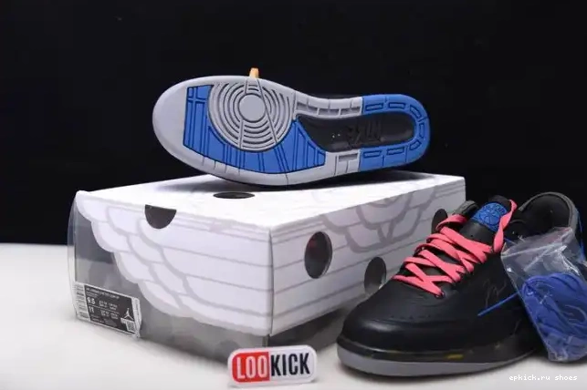 Cheap Blue DJ4375-004 Retro Off-White Jordan Low Black SP 2 0611